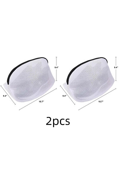 Choice1 white 2pcs Shoe Washing Bag, Storage Bag Mesh Shoe Laundry Bags with ...