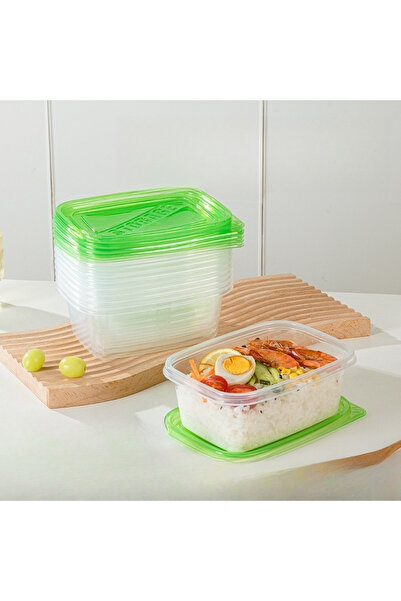 Choice 10pcs Disposable Food Grade Covered Fresh-keeping Box with Microwave F...