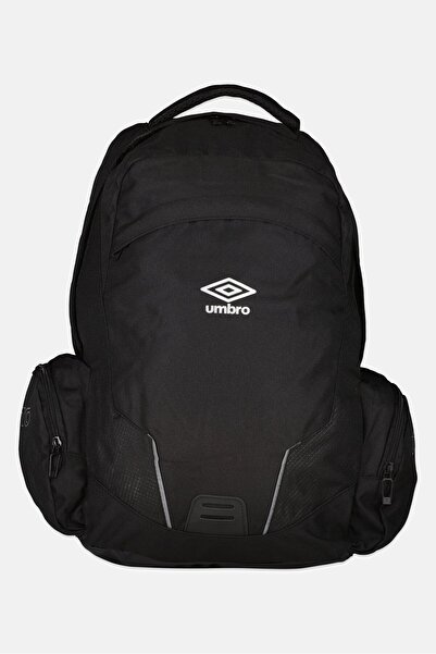 UMBRO حقيبة ظهر بشعار العلامة التجارية للرجال، لون أسود