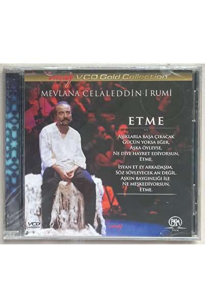 BKM افعل مولانا سيلالدين-أ رومي يلماز أردوغان دي في دي (صفر جيلاتين)