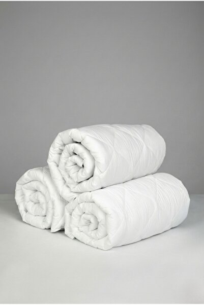 Rivosa Ultra Yumuşak Microfiber Veloria Çift Kişilik Yorgan Beyaz