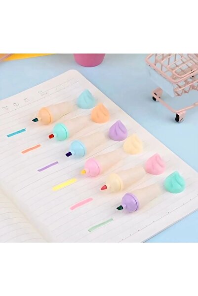 Globox Ice Cream Highlighter Set 6 Pieces