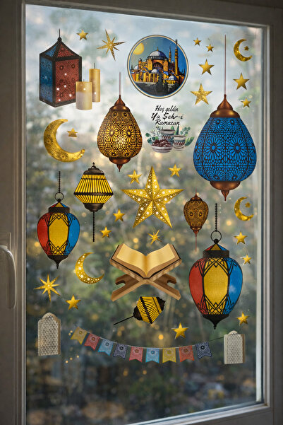 Kikajoy MVN ramazan temalıduvar ve cam sticker