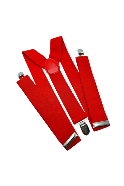 PAPIONETTE Adult Red Braces