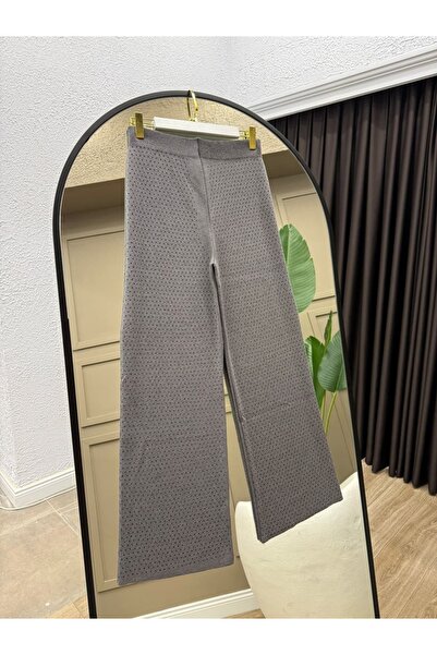 ALLİNOFFİCİAL Pletene pantalone sa detaljima od kamena