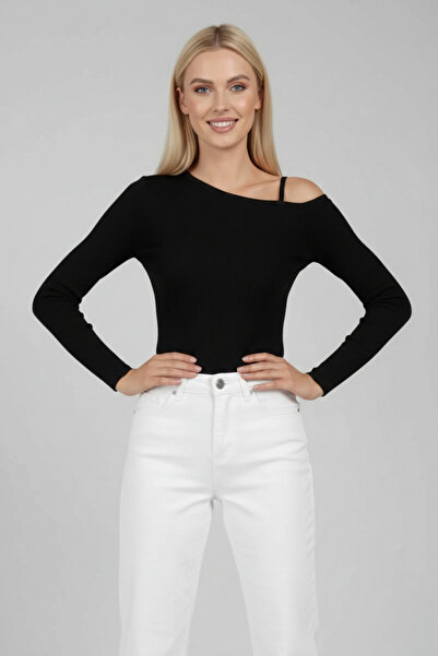 İntive Lingerie Women's Modern Blouse with Drawstring Detail