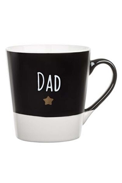 OEM New Bone Bicolor Mug with Print 'DAD' - 220 ml
