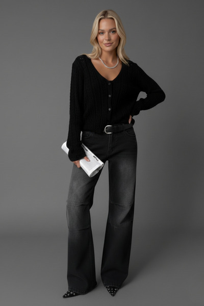 İntive Lingerie Women's Timeless Design Cardigan