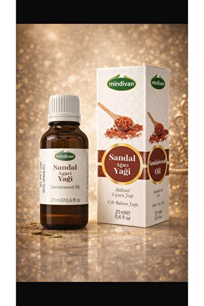 Mindivan Soğuk Sıkım Sandal Ağacı Yağı 20ml
