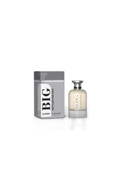 Milestone عطر بيج كلاسيك بوتلد باي أو دو بارفان للرجال، 3.4 أونصة، يدوم طويلاً