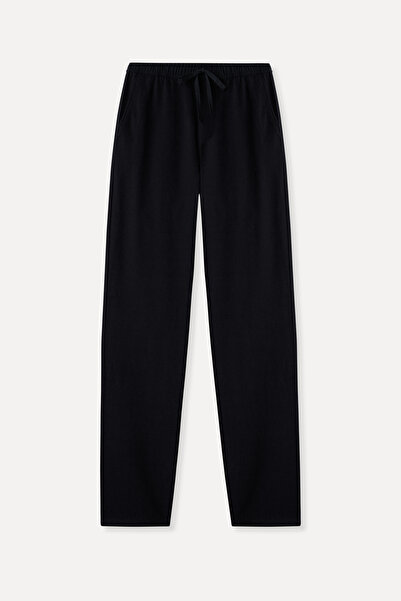 Mudo Straight Fit Elastic Waist Pants