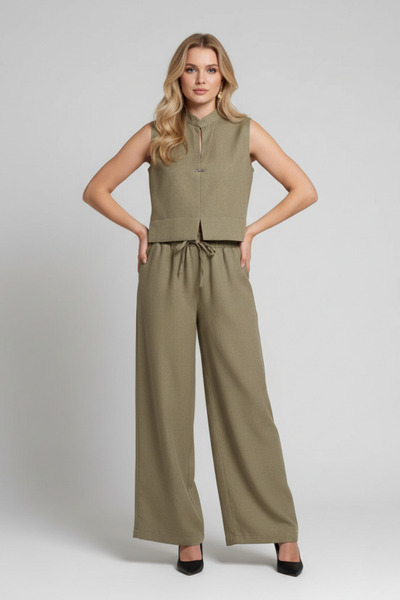 İntive Lingerie Women's Brooch Detailed Double Set