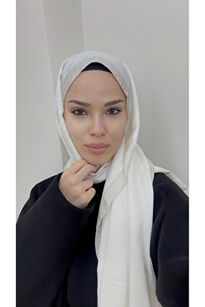 MODA Monogram desenli HİNT İPEK ŞAL