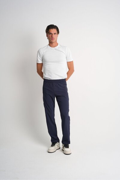 Shooter Sportswear Pantaloni de trening pentru bărbați, albastru marin, croia...