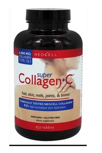 Neocell Super Collagen Plus 6000 mg, 250 Tablets