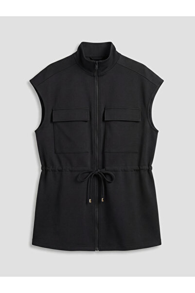 LC Waikiki Timeless Clothing & Zamansız Seçimler Hakim Roba Yaka Kadın Yelek