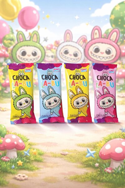 YIBA Labubu Çikolata 30 gr 4'lü