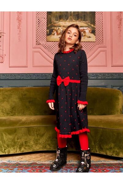 Obaha Polka dot bow dress