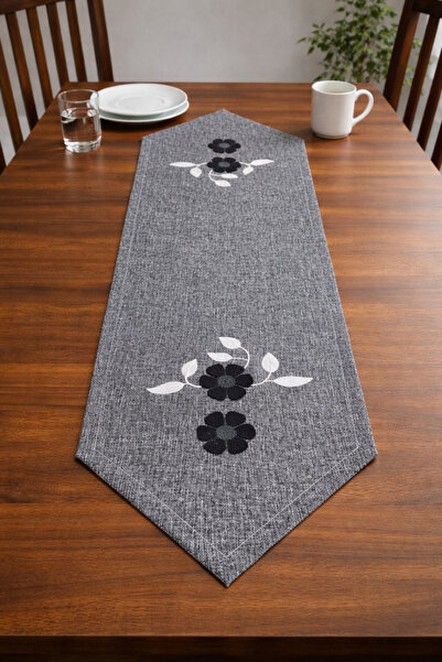 Onaltı Tekstil Punch Altıgen Masa Runner