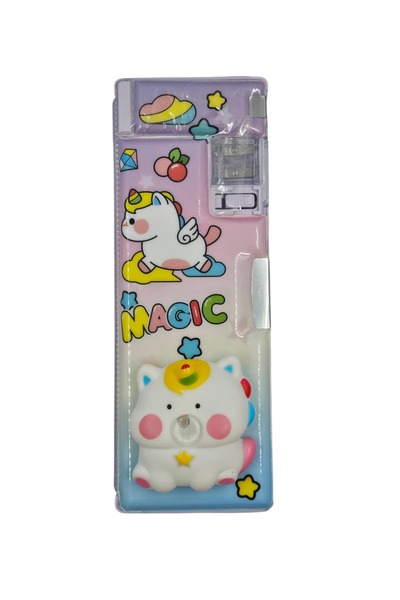 Butik Figürlü Otomatik Kalem Kutusu