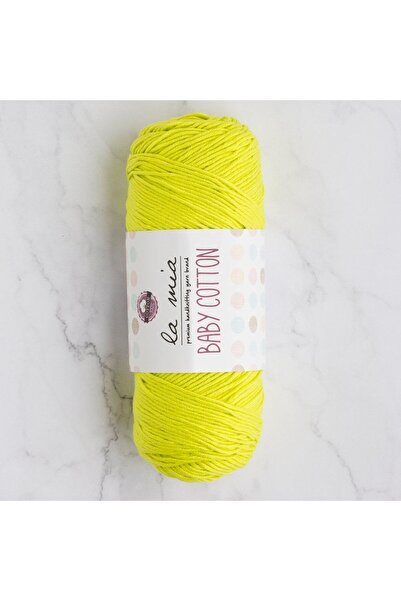Leyaton La Mia Baby Cotton Highlighted Green Hand Knitting Yarn - L045 - 3362...