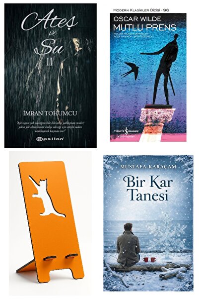 TÜRKİYE İŞ BANKASI KÜLTÜR YAYINLARI Ateş ve Su 2 - Kolektif + Mutlu Prens + T...