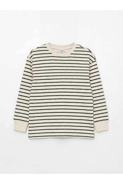 LC Waikiki Peak New Season Striped Long Sleeve Boys' T-Shirt