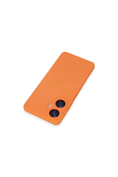 cepmoda غطاء حماية من السيليكون من REALME C55 - برتقالي