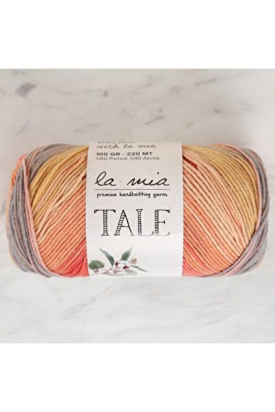 Leyaton La Mia Tale Ebruli Hand Knitting Yarn - Lm126 Lwlhm-Ytrs345