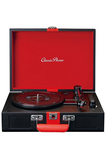 Lenco Sistem audio mini TT-110 Negru/Roșu