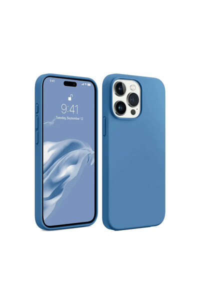 cepmoda iPhone "15 Pro Max" Thin Flexible Silicone Phone Case / Soft Slim Fit...