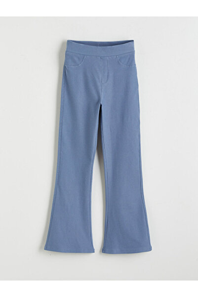 LC Waikiki Colanți pentru fete bleumarin evazat