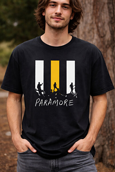 ArtYus Paramore Printed Cotton Relaxed Fit Round Neck Unisex T-Shirt