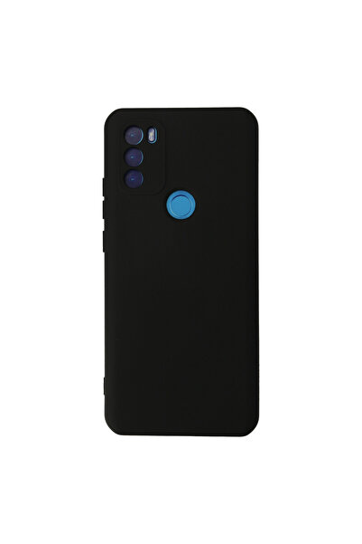 cepmoda غطاء سيليكون GM 21 PLUS مخملي الملمس - أسود