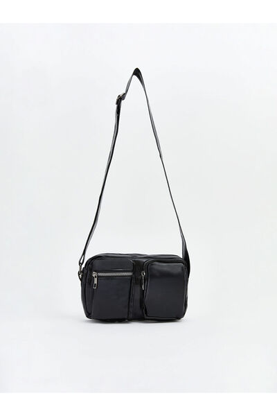 LC Waikiki Shining Choices Leather-Look Men's Shoulder Bag from Shining Store