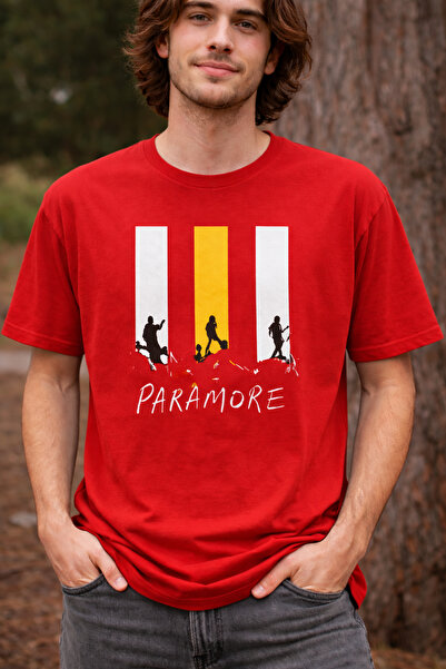 ArtYus Paramore Printed Cotton Relaxed Fit Round Neck Unisex T-Shirt