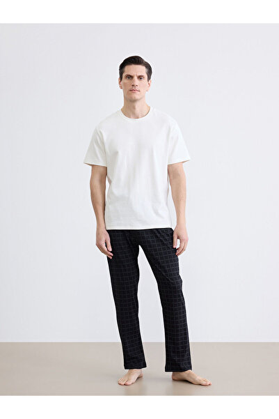 LC Waikiki Özmarka New Season Standard Fit Plaid Men's Pajama Bottoms