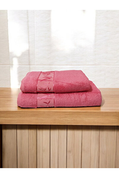 Nurpak Bamboo Bath Towel Set 1 Face Towel (50X90 cm) 1 Bath Towel (90X150 cm)