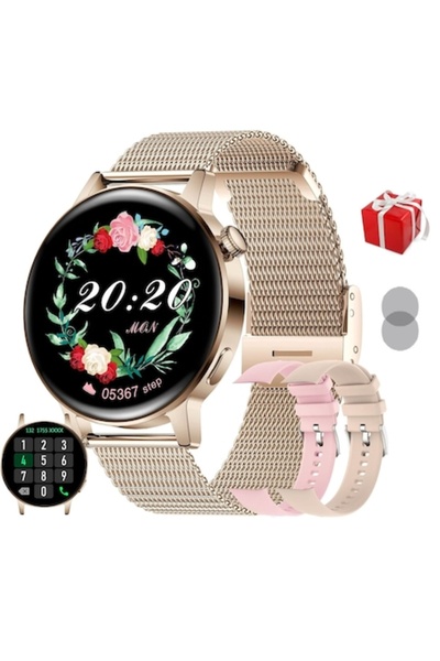 BSG TECH Smartwatch for Women, BSG TECH, Round Screen 1.27"