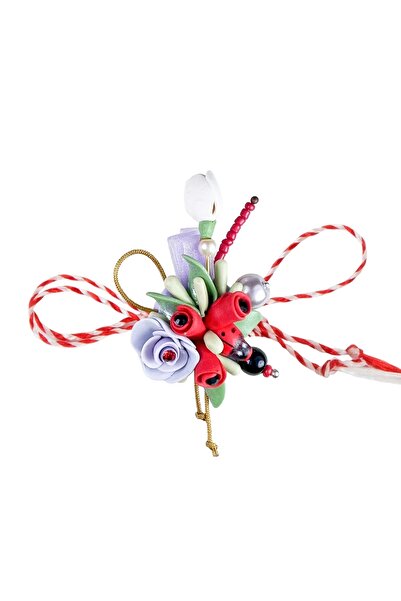 Miidefloriart Brooch type martisor, model 26MBR13