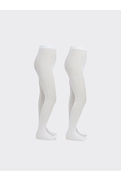 LC Waikiki Embroidered Girls' Thin Pantyhose 2-Piece Set from Uzg Store for S...