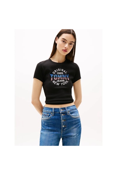 Tommy Hilfiger Plus ".Tommyjeans Tjw Slim T-Shirt Women's
