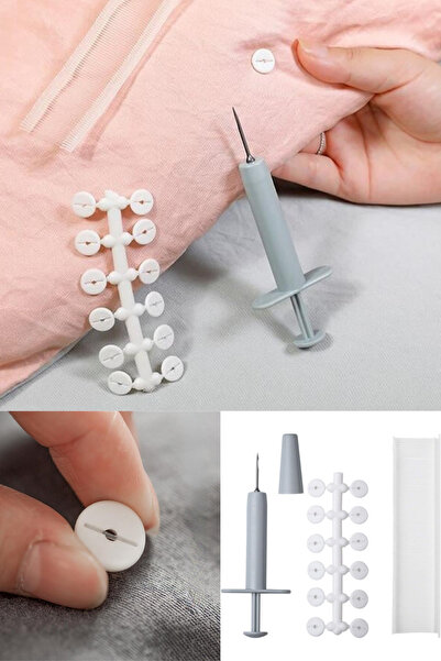 Privo Quilt Cover Sheet Holder Stabilizer Button Kit Duvet Cover Clip Set Bed...