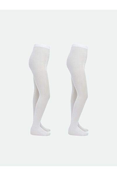 LC Waikiki Plain Thin Girls' Pantyhose 2-Pack for Style Enthusiasts from Uzg ...