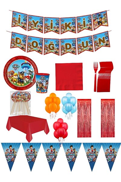 CAVAŞ sun hat مجموعة حفلات أعياد الميلاد الفاخرة ذات طابع فريق باو باترول تتس...