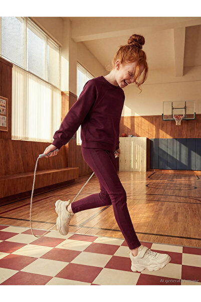 LC Waikiki Vlastiti brend nove sezone mekanih leggina za devojčice sa elastič...