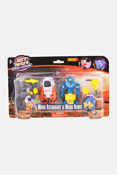 Play Mind 4 Pieces Astro Venture Mars Mission, Blue/Yellow/White