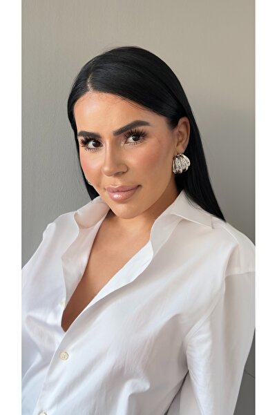 YOYYO Vintage Curved Gold Earrings - 80S Retro Style Luxury Gold Statement Ea...