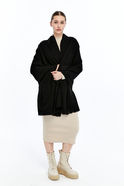 sehatex Women's Poncho Shoulder Shawl