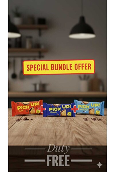 hijazigroup Pick Up çıtır çikolata 3 ADET